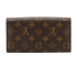 Louis Vuitton Sarah Wallet, &pound;220, Accessories, Brown, Canvas, Back view
